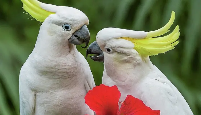 Citron Crested Cockatoo